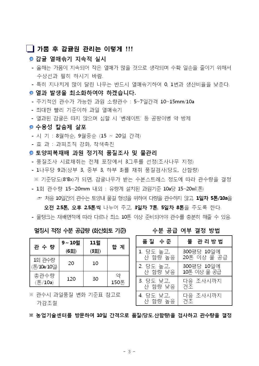 서귀포농업 인터넷 정보지 창간호(8.23) 